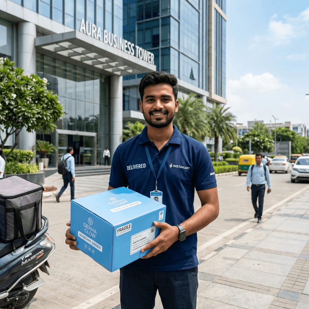 15-minute express doorstep delivery in Vijayawada