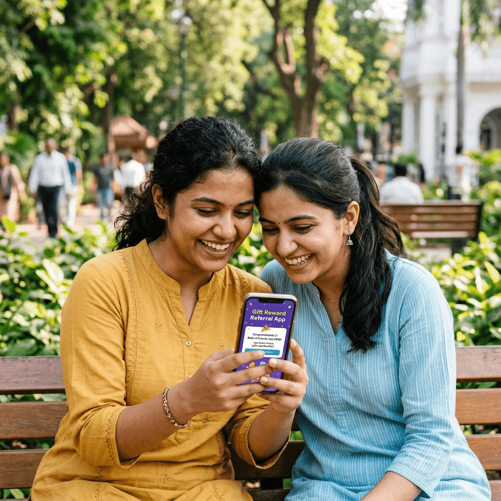 GLOW VAI referral program rewards app